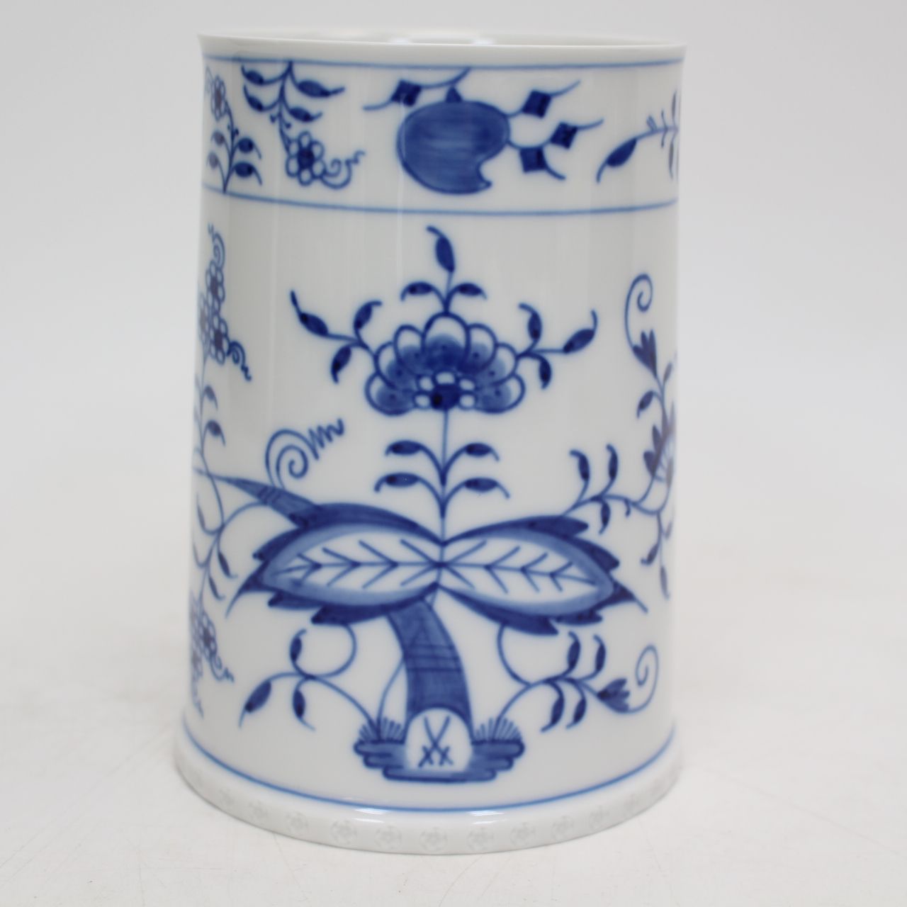 586 マイセン ブルーオニオン ビアマグ 250年記念 品