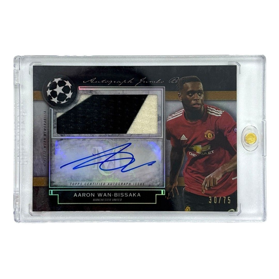 TOPPS サッカーカード MUSEUM AARON WAN-BISSAKA UNITED |75 AJR-AWB IT 1