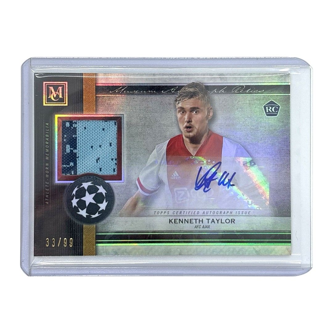 TOPPS サッカーカード MUSEUM 販売 COLLECTION KENNETH TAYLOR AJAX