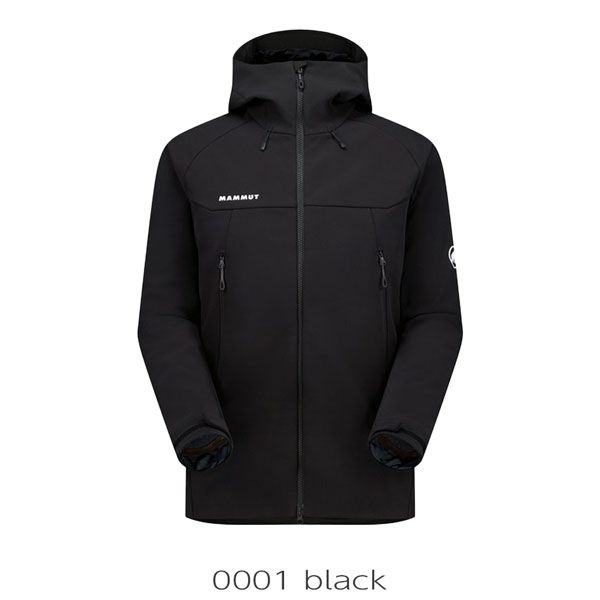 登山 ジャケット MAMMUT マムート WINTERFIELD SO HOODED JACKET AF MEN ウインターフィールドソフトシェルフーデットジャケット