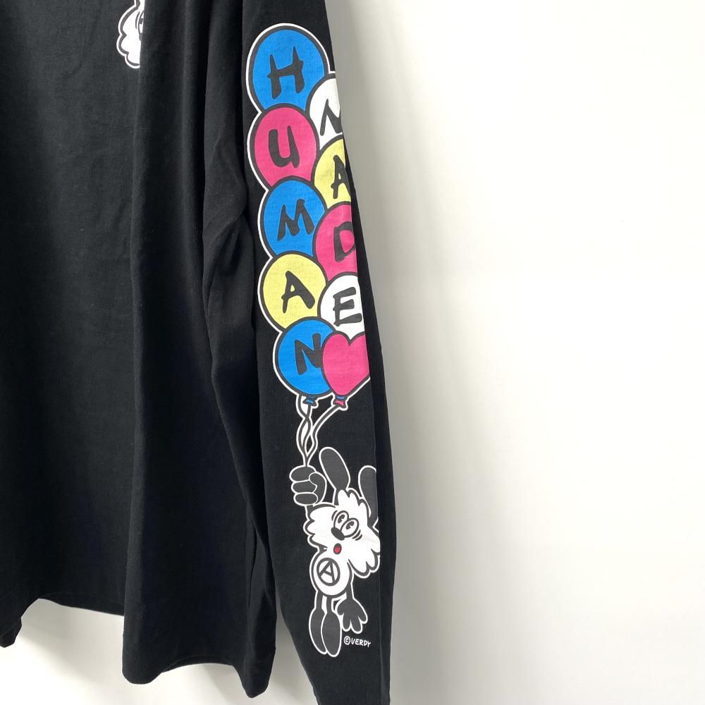 中古】HUMAN MADE × VERDY VICK Long Sleeve Tシャツ サイズXL 長袖