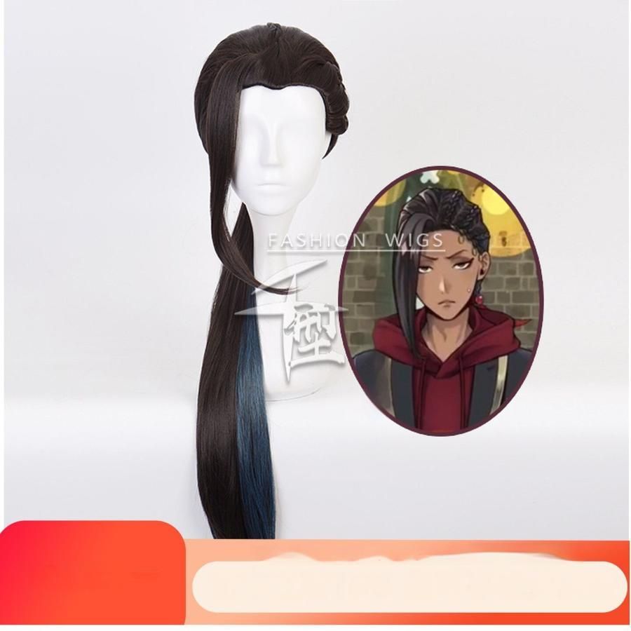 ツイステッドワンダーランド ジャミルコスプレウィッグ （取り置き商品） 新品、未使用 【千型】 ツイステッドワンダーランド ジャミル コスプレ