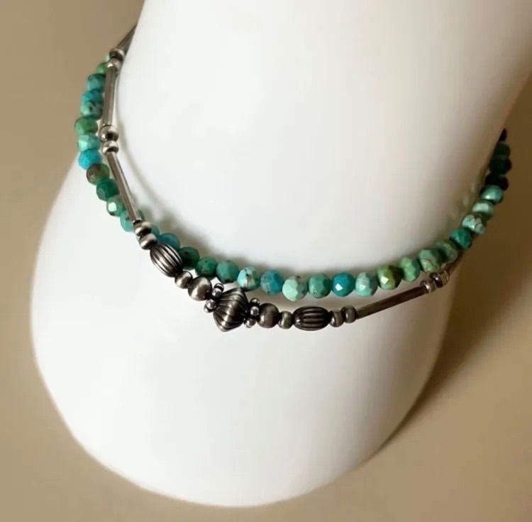 ターコイズブレスレットsilver925ナバホパールブレスレット天然石アクセサリ 楽天市場】ナバホパール ターコイズ シルバー925 本物 ブレスレット