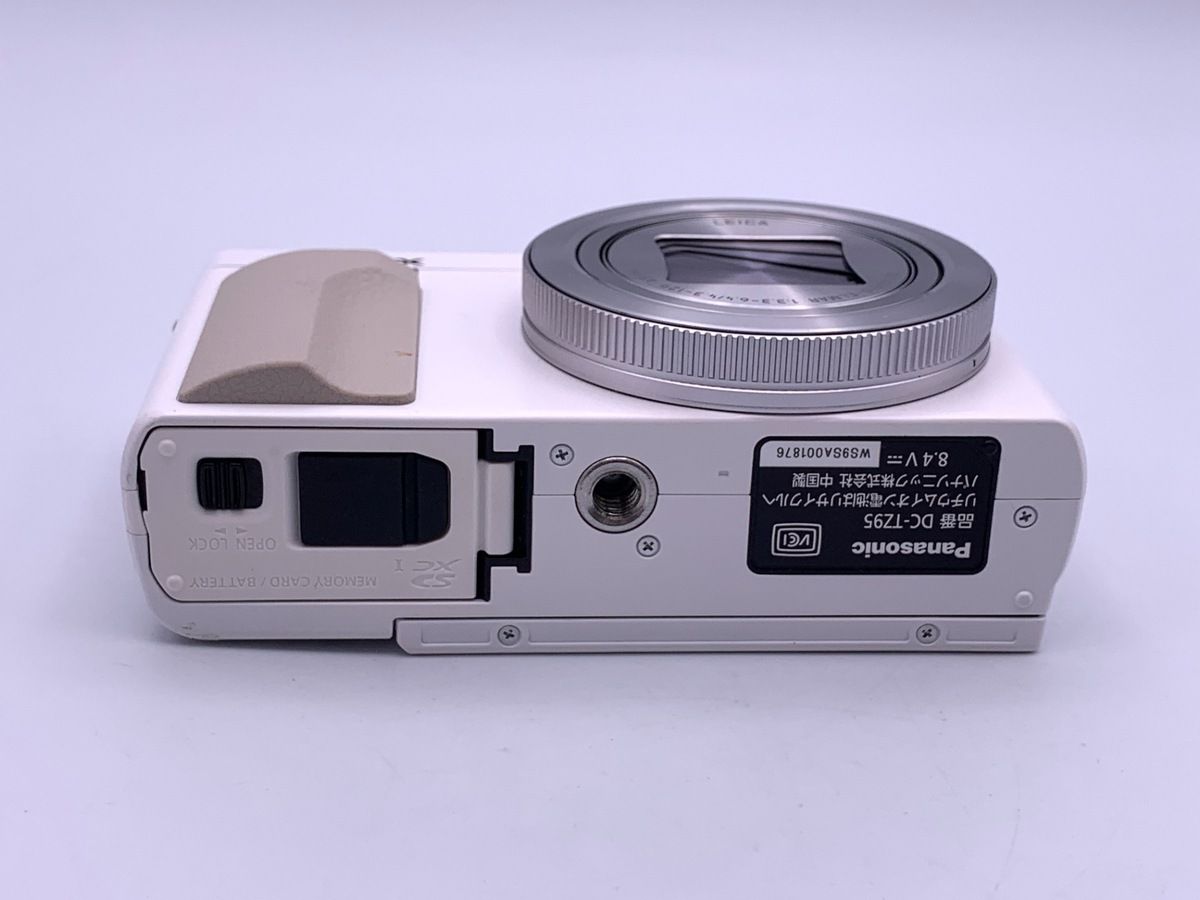  並品 パナソニック LUMIX DC TZ 95 W ホワイト コンパクトデジタルカメラ デジタルカメラ