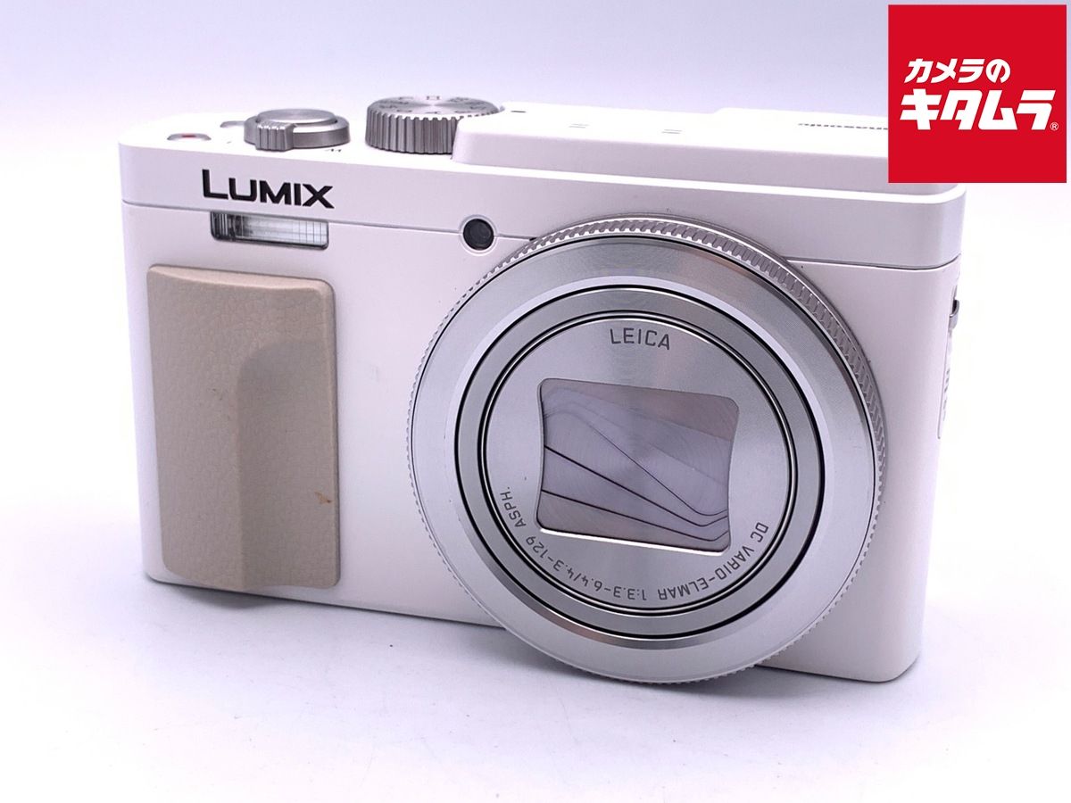 並品 パナソニック LUMIX DC-TZ 95-W ホワイト