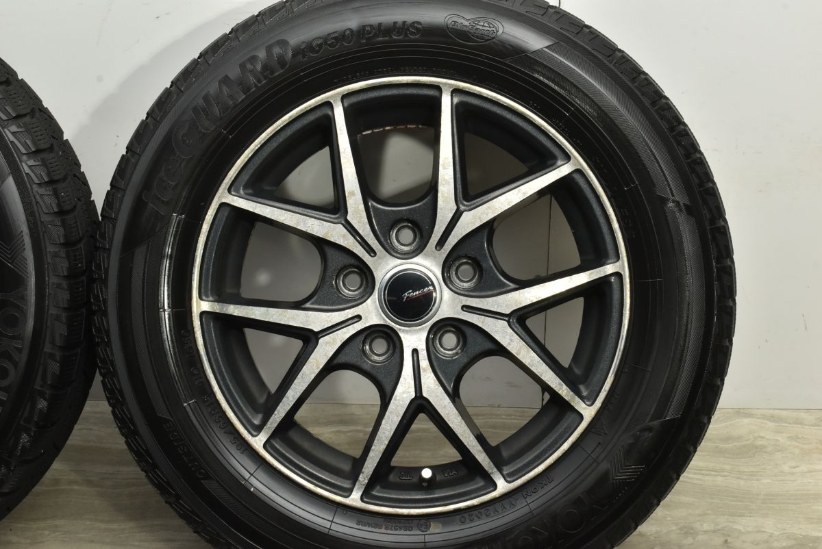  品 Fencer 15 in 6 J 53 PCD 114 3 アイスガードiG 50 plus 195 65 R ノア ヴォクシー エスクァイア セレナ ステップワゴン アクセラ 15インチ タイヤ ホイールセット