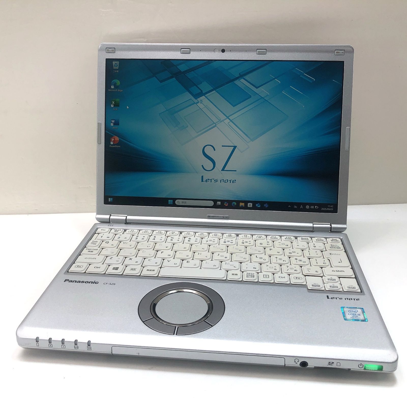 12インチ Panasonic Let's note CF SZ6☆七世代 i5 7300U☆SSD256GB☆8GB