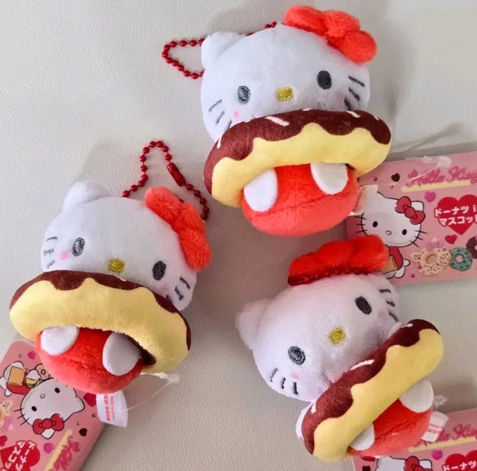 未使用 ハローキティ キーホルダー 1996年 フラワーキティ プリクラ