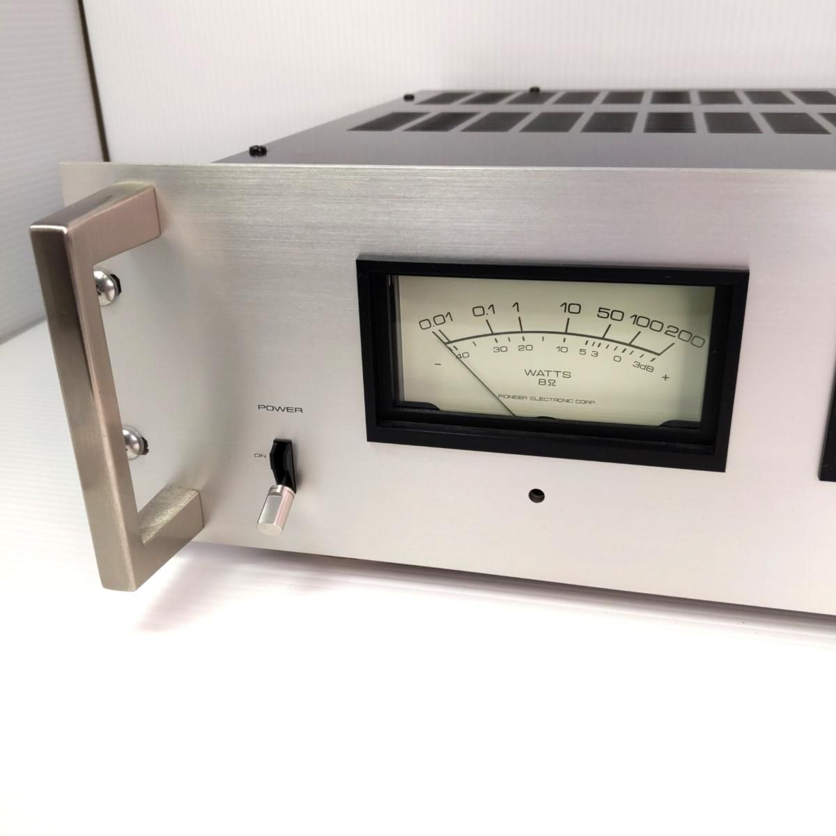 中古品】Pioneer パイオニア ステレオパワーアンプ M-73〇YR-54304〇