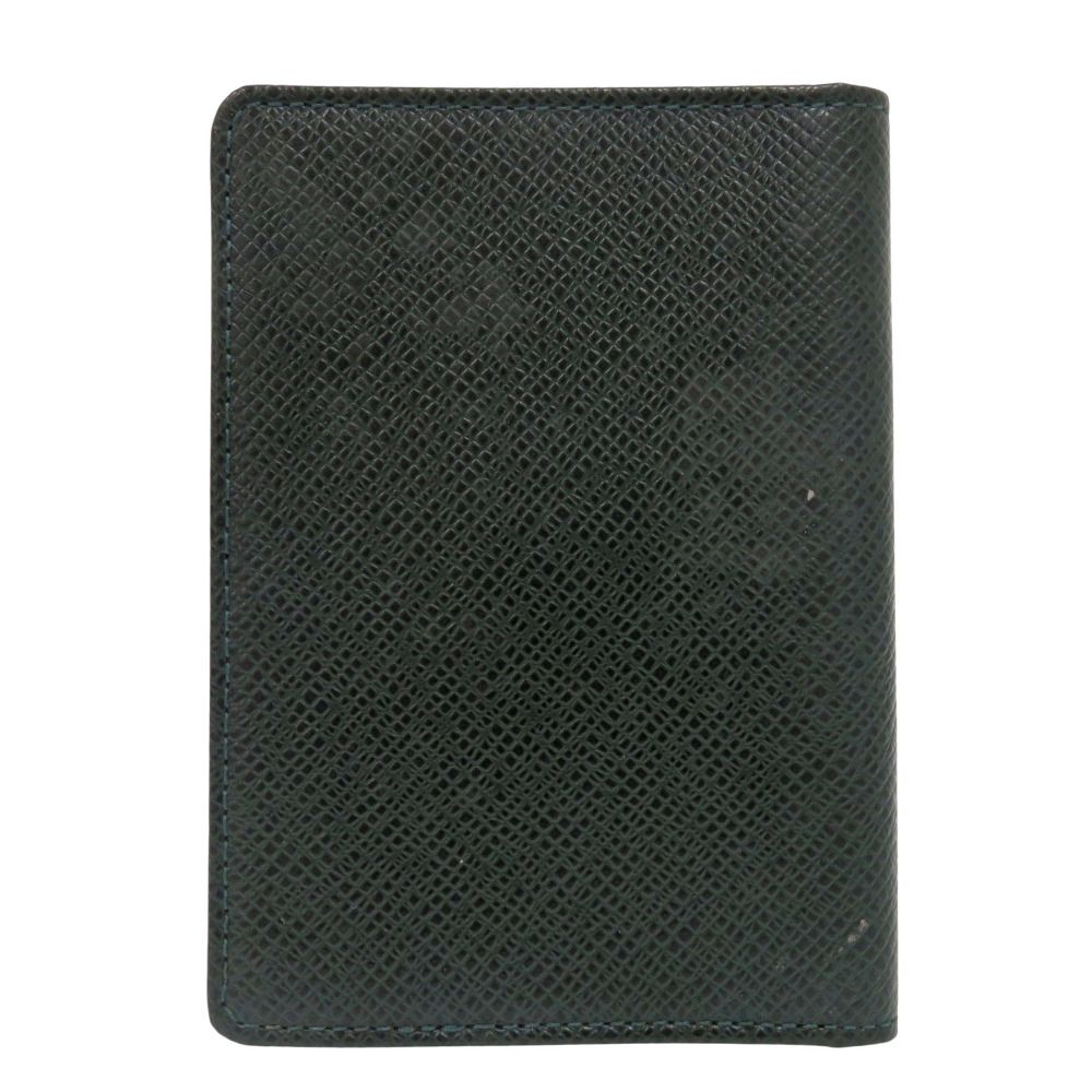 ルイ ヴィトン ポルト2 カルト ヴェルティカル M 30494 タイガ エピセア パスケース グリーン LV 1121 LOUIS VUITTON