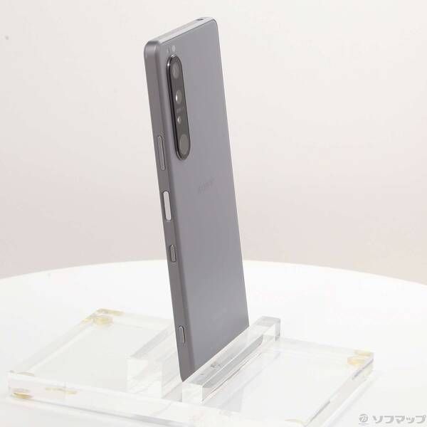 中古品〕 Xperia 1 III 256GB フロストグレー SO-51B docomoロック解除