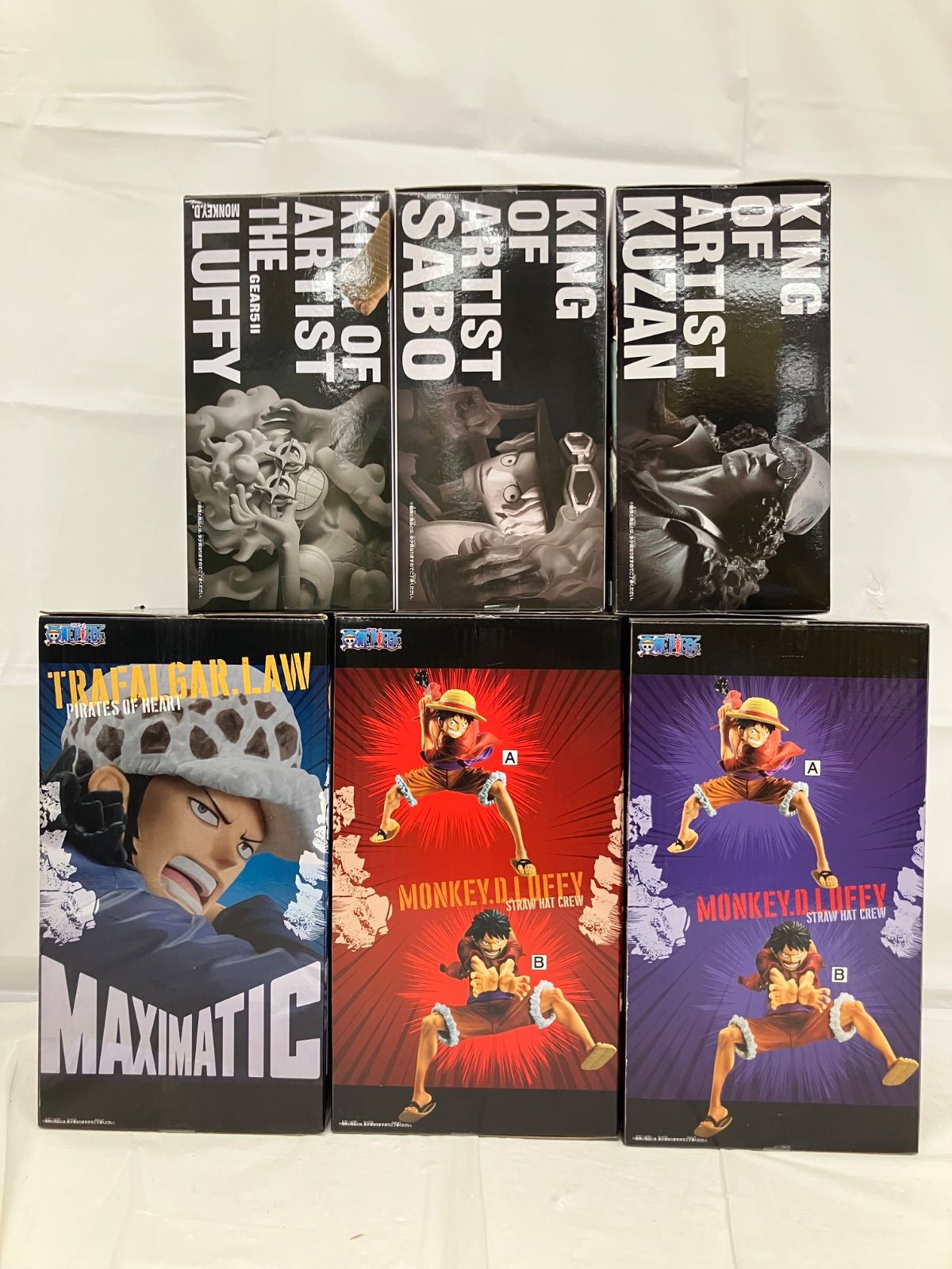 未開封 ワンピース ONE PIECE MAXIMATIC KING OF ARTIST SPECIAL 6個