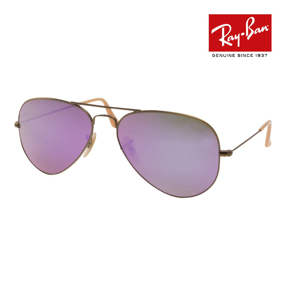 レイバン サングラス RB3025 1674k 55サイズ 調整可能なノーズパッド RAYBAN AVIATOR LARGE L アビエーター ラージメタル