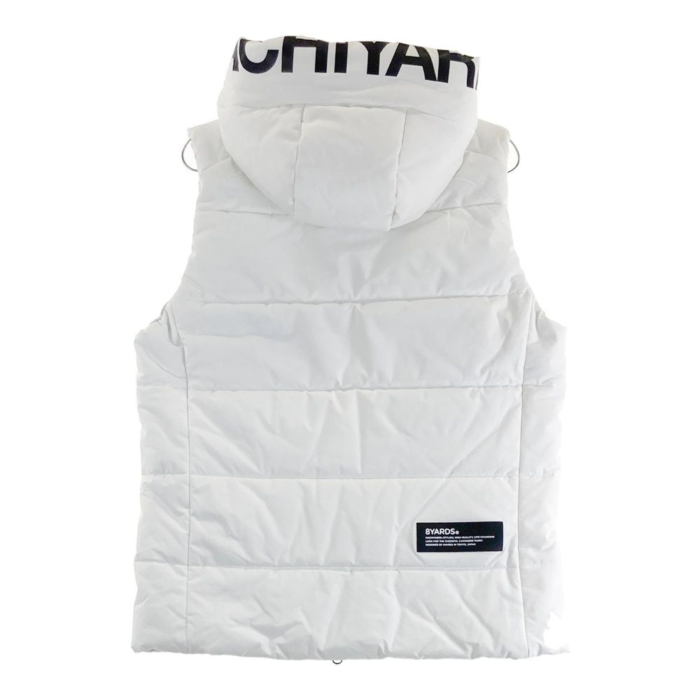 サイズ：L 8YARDS ハチヤーズ 2024年モデル フード付き中綿ベスト