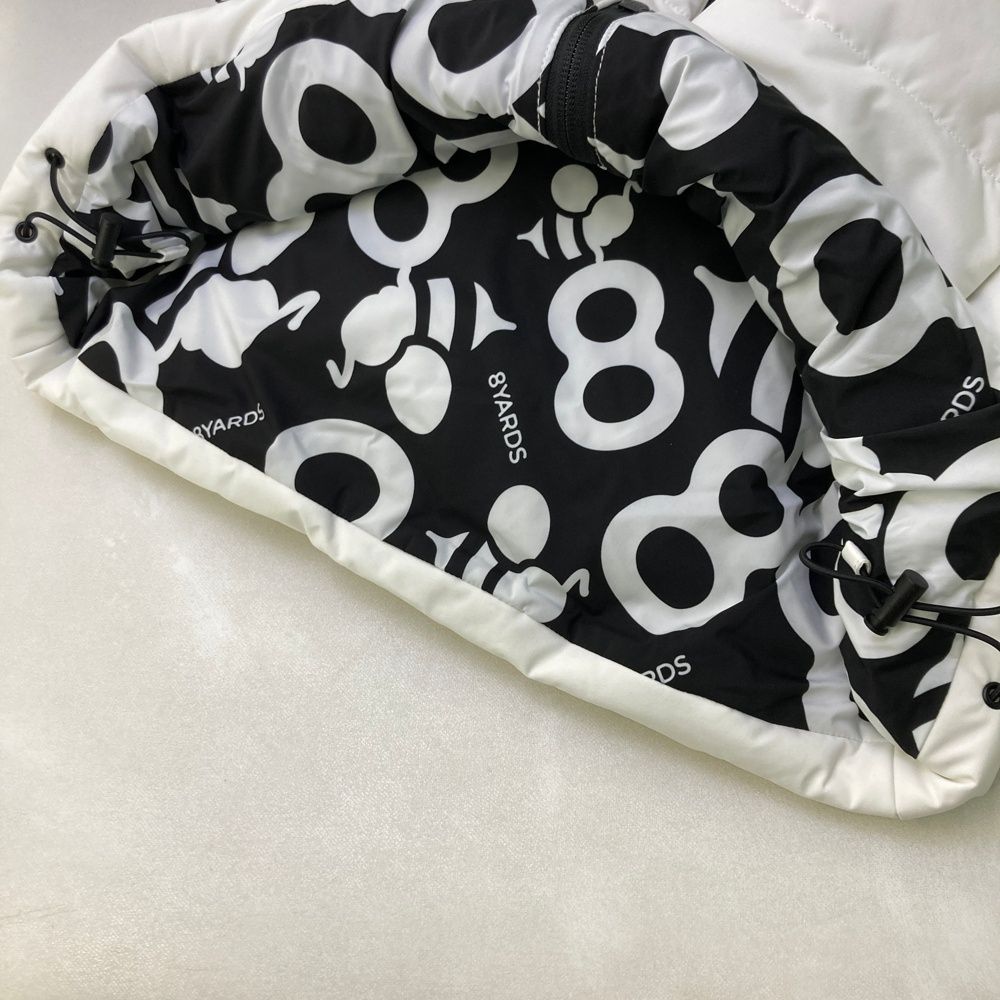 サイズ：L 8YARDS ハチヤーズ 2024年モデル フード付き中綿ベスト