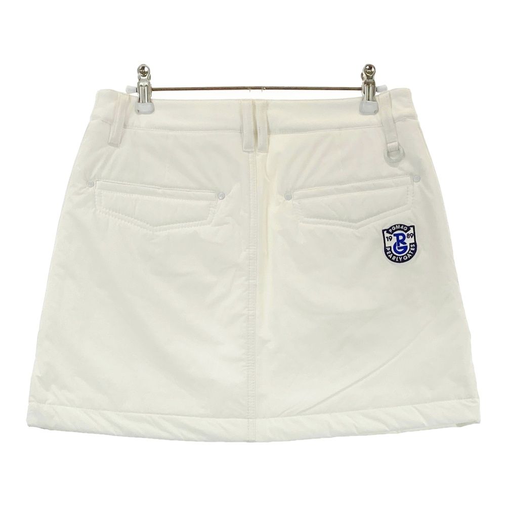 【新品】パーリーゲイツ　レディース　中綿スカート　S　ホワイト サイズ：1 PEARLY GATES パーリーゲイツ 中綿スカート ホワイト系