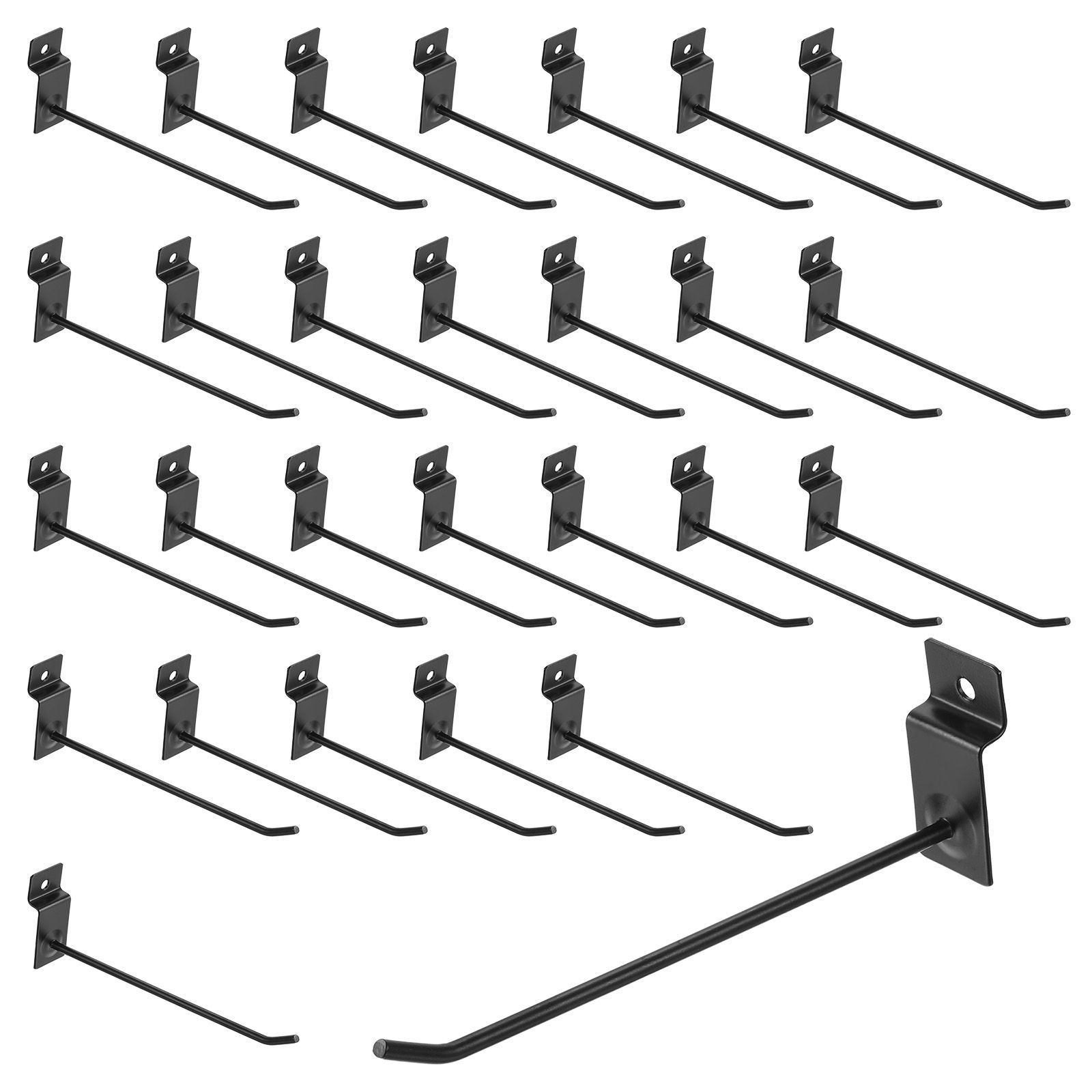 uxcell スラット壁フック 金属スラット壁アクセサリー スラット壁