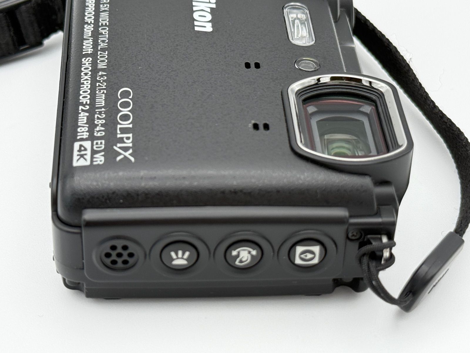 美品】Nikon COOLPIX W300 ブラック オマケ付 BK ニコン クールピクス
