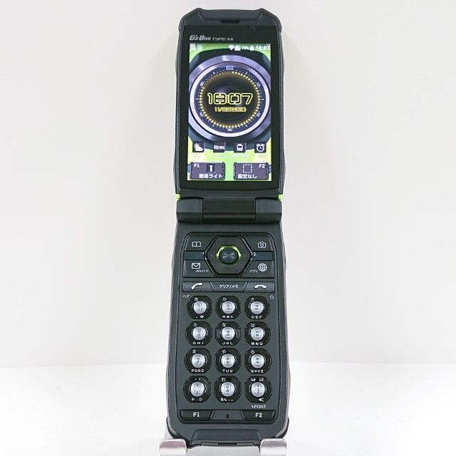 G zOne TYPE XX KYY 31 au リキッドグリーン 本体 c 15660