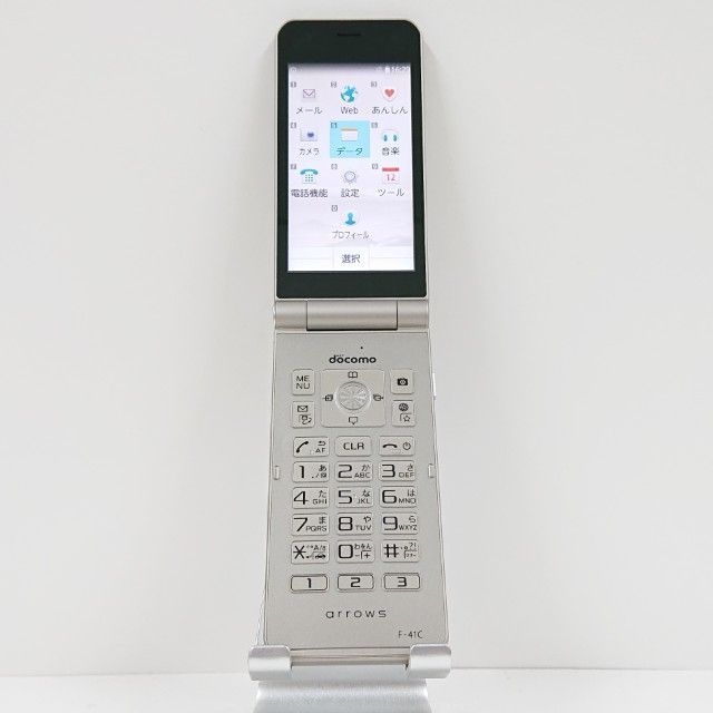 arrows ケータイ ベーシック F-41 C ドコモ ゴールド 本体 15671