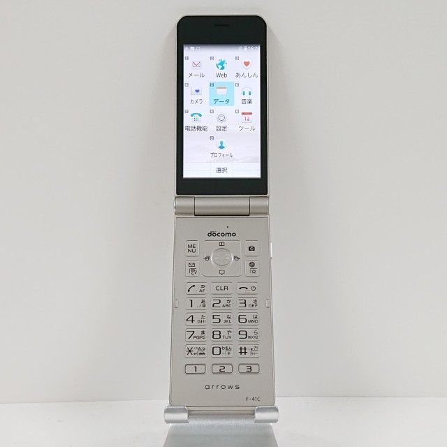 arrows ケータイ ベーシック F-41 C ドコモ ゴールド 本体 15672