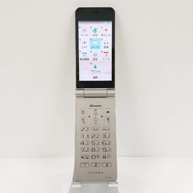 arrows ケータイ ベーシック F 41 C ドコモ ゴールド 本体 15673
