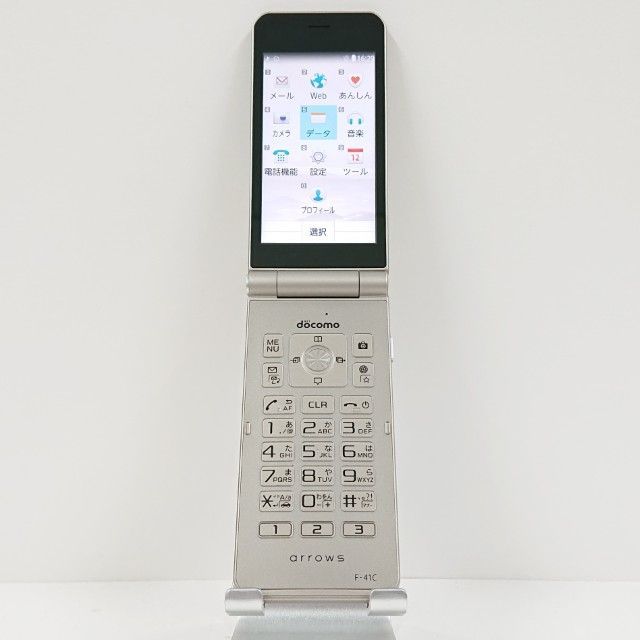 arrows ケータイ ベーシック F 41 C ドコモ ゴールド 本体 15677