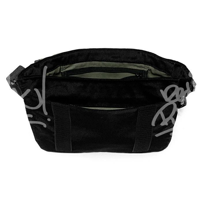 送料無料 メンズ メッセンジャーバッグ ブラック Supreme シュプリーム