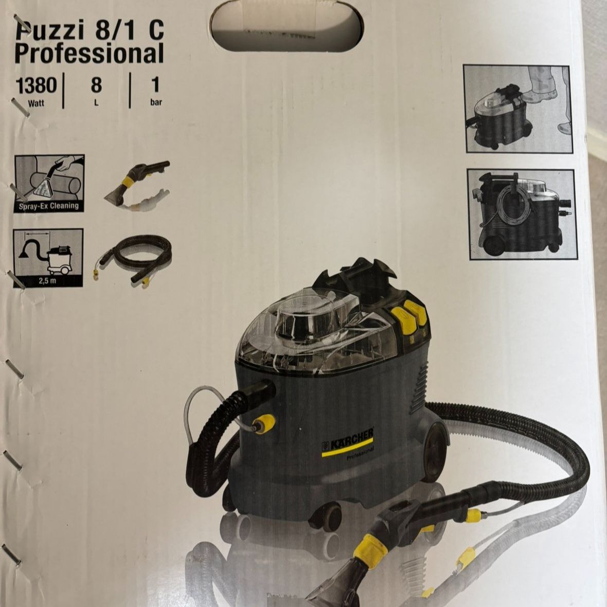  ケルヒャー Puzzi 8 1 C 業務用カーペットクリーナー のみ 完備 その他 掃除用具