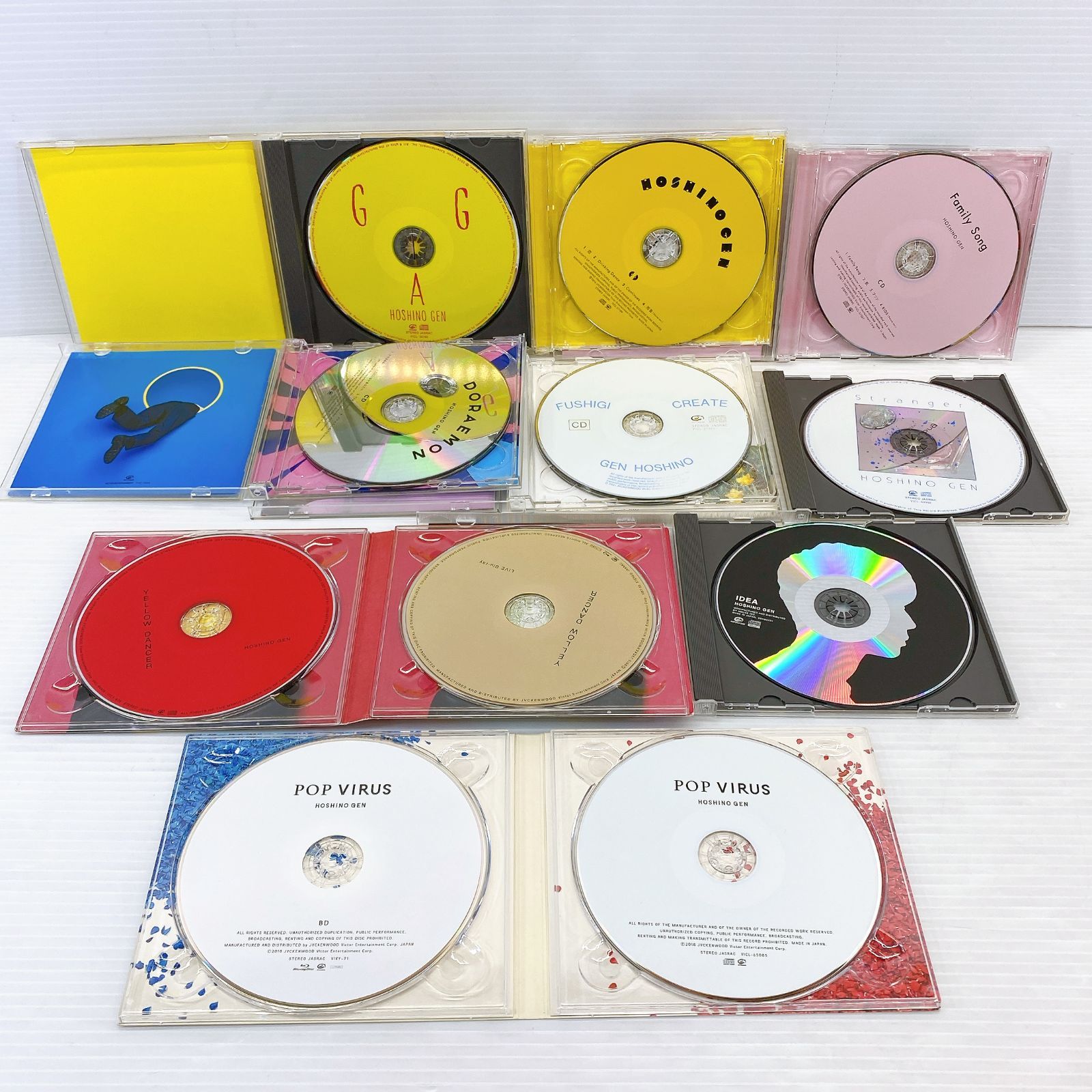 ◇星野 源 Live DVD /Blu-ray CD 書籍 まとめて 21点セット 現状品