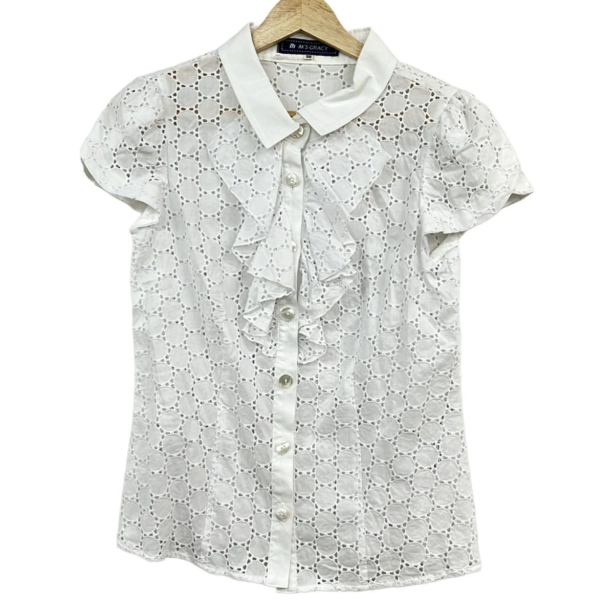 M'S GRACY(エムズグレイシー) 半袖シャツブラウス サイズ38 M