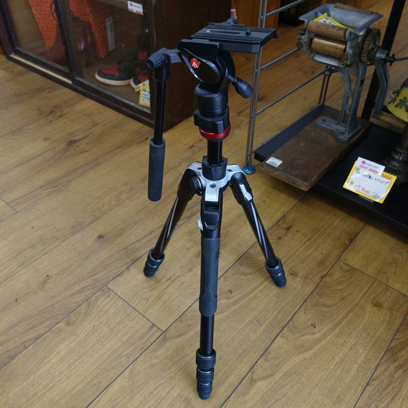 be live アルミニウムT三脚ビデオ雲台キット MVKBFRT エキスパー