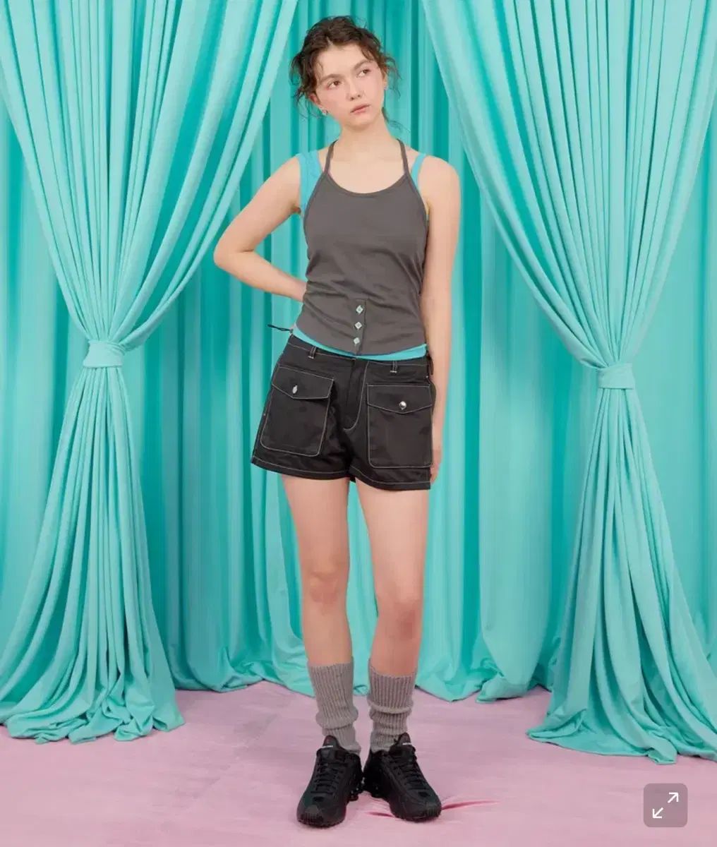 ヘレティック カーゴ ショートパンツ | heretic cargo shorts black