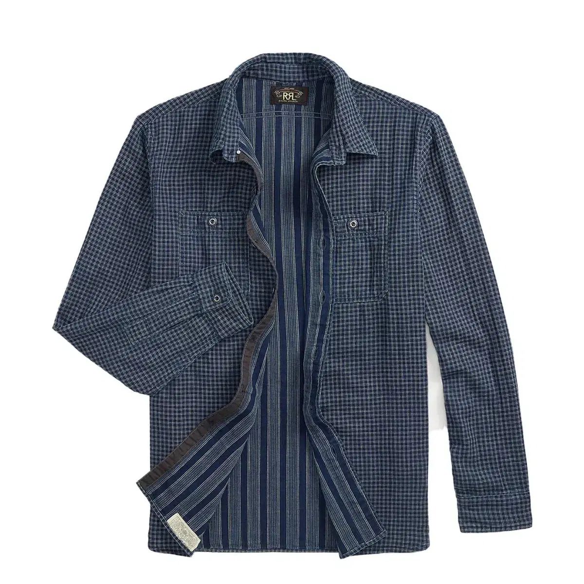 RRL check shirt XXL ダブルアールエル　チェックシャツ　ブルー 楽天市場】RRL ダブルアールエル ラルフローレン 長袖 チェック