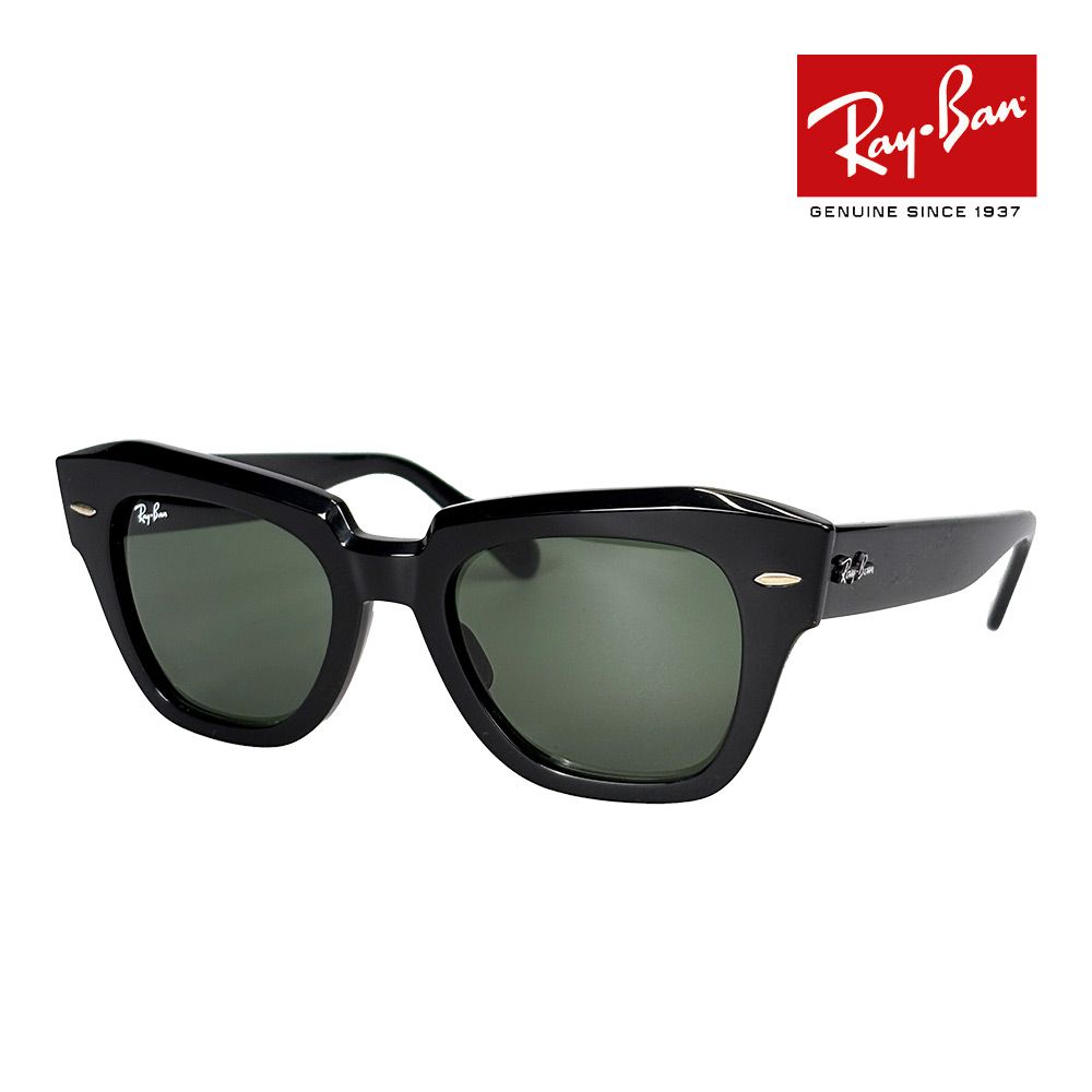 レイバン サングラス rb2186 901/31 オンライン 49サイズ ハイブリッジフィット RAYBAN STATE STREET ステート  ストリート