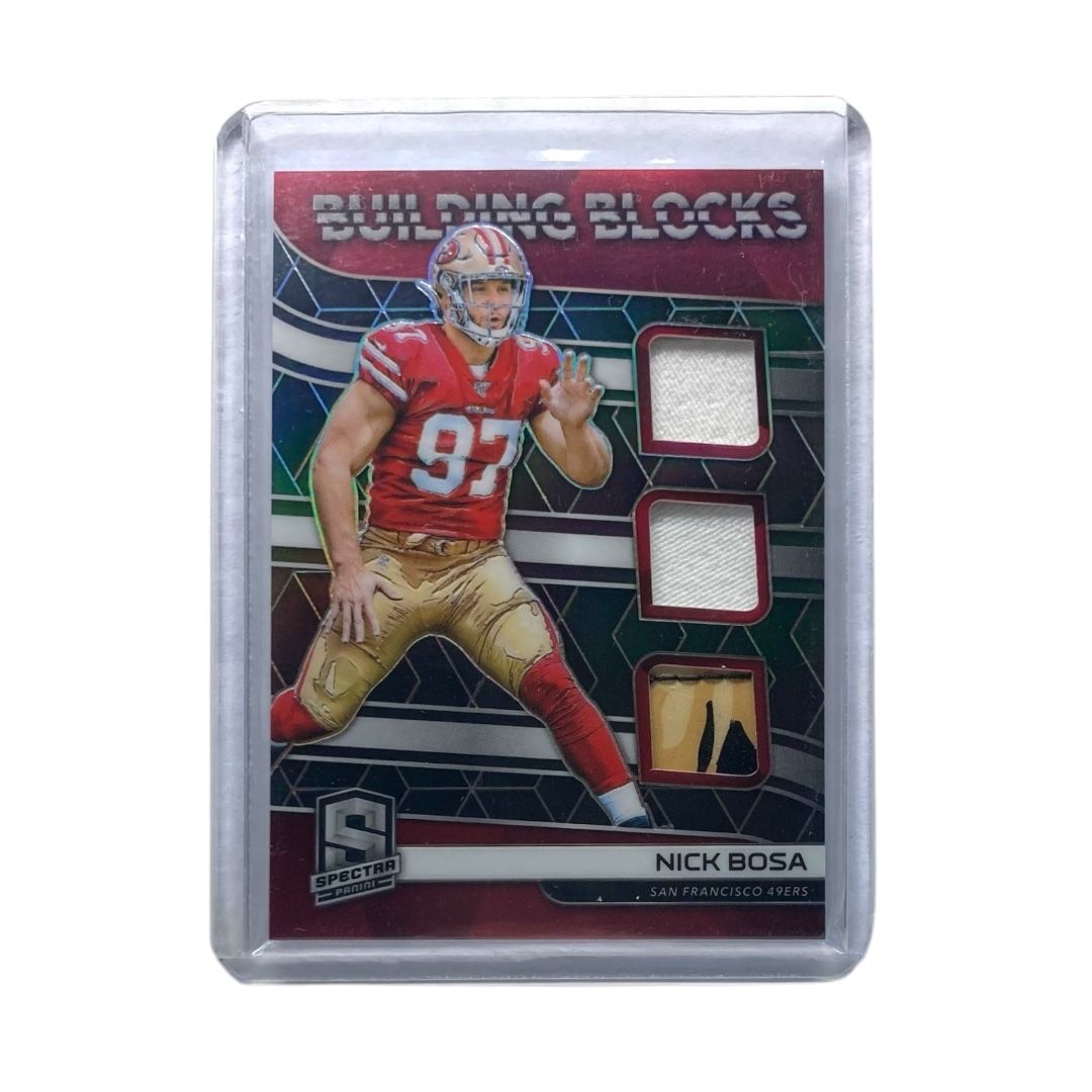 PANINI NFLカード SPECTRA PRIZM NICK BOSA 49 ERS 99 BB 11 IT 2