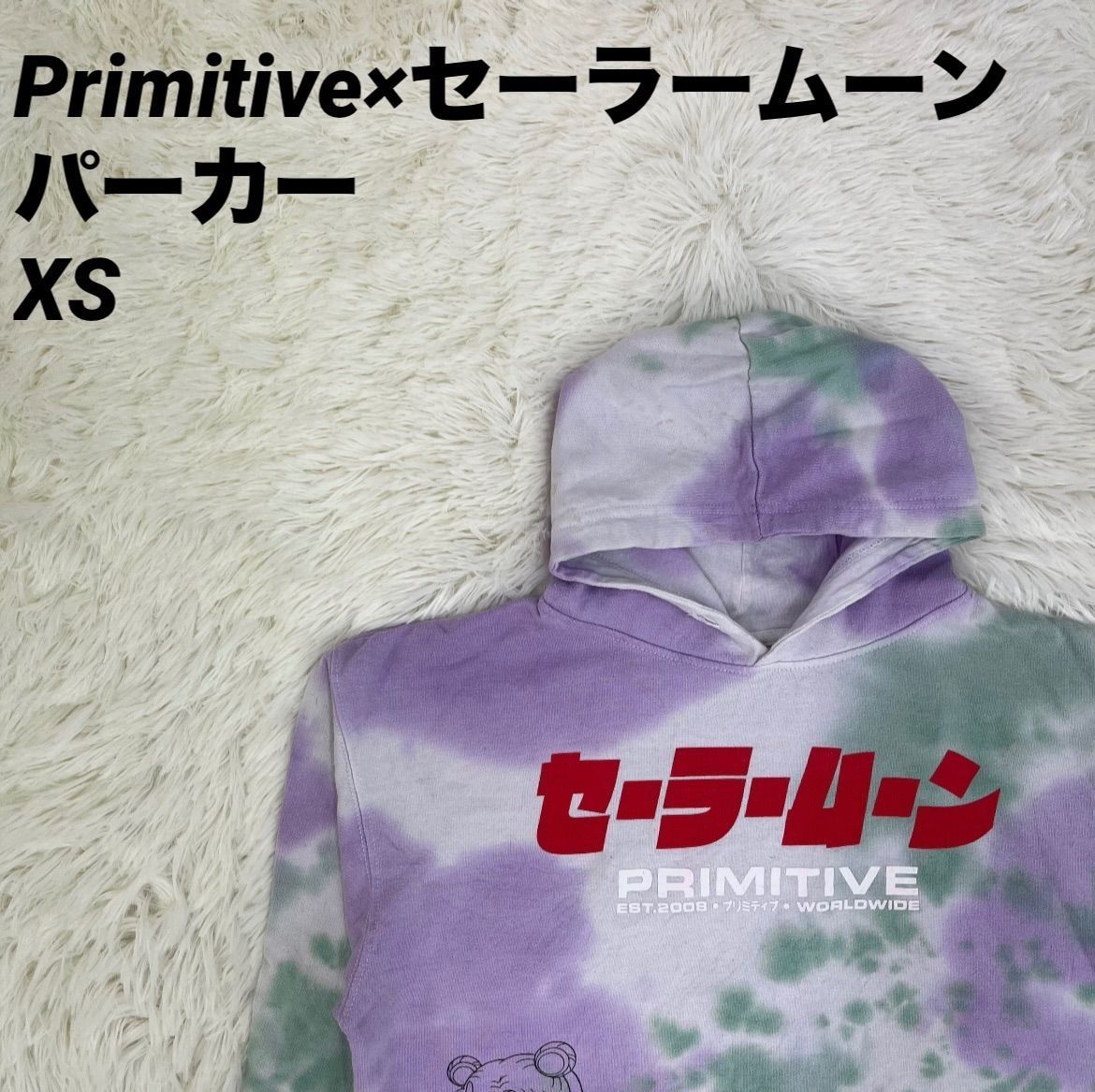 Primitive×セーラームーン コラボ プルオーバーパーカー