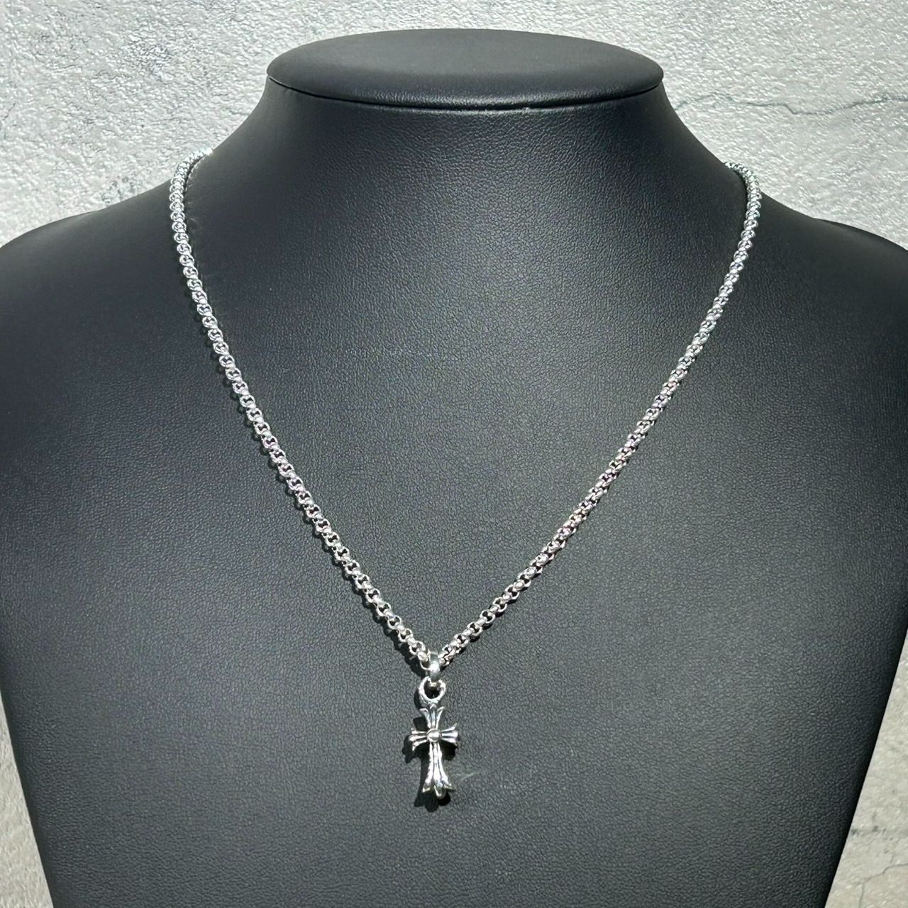 新品未使用 Silver925 シルバー925 ベビーファット クロス ペンダント