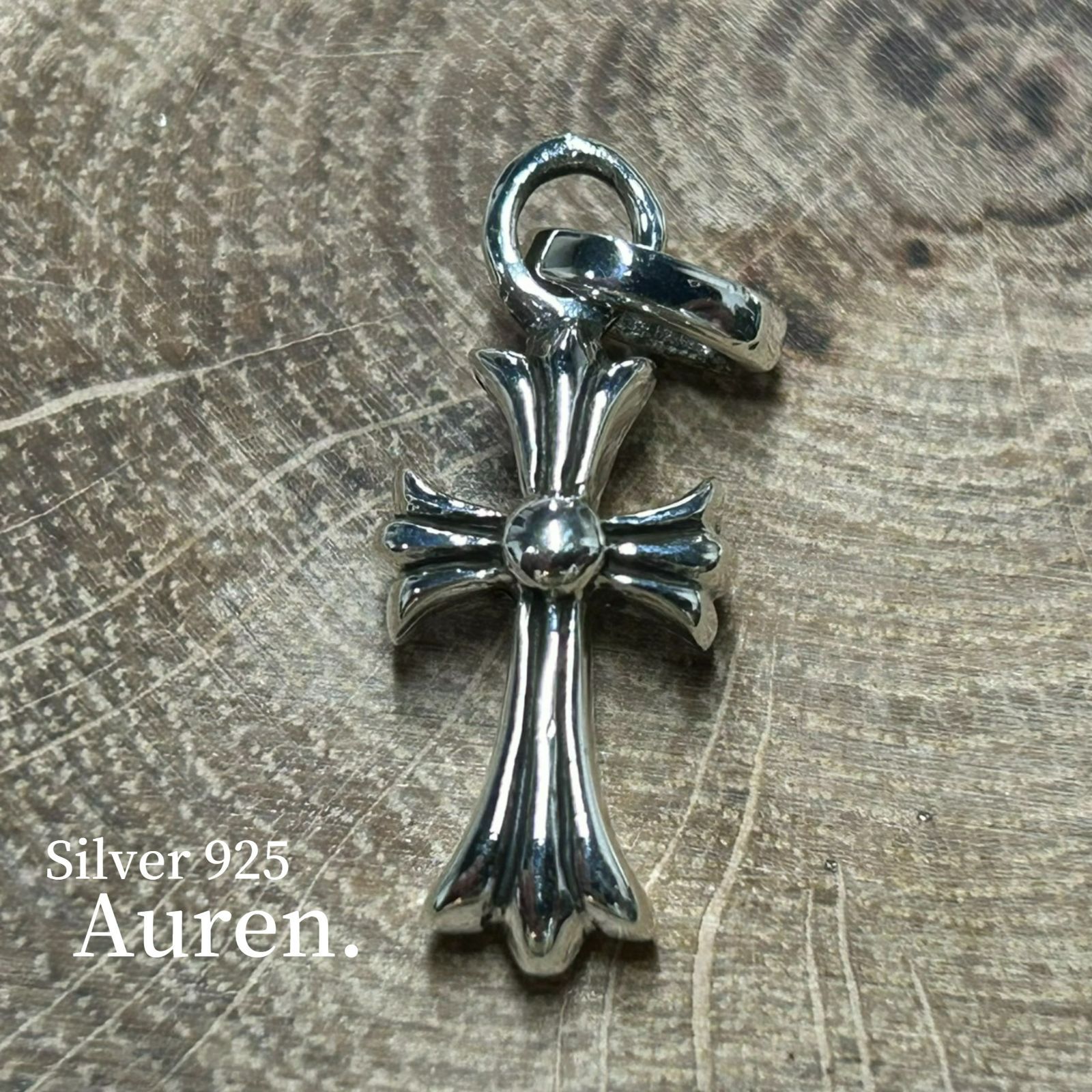 新品未使用 Silver925 シルバー925 ベビーファット クロス ペンダント