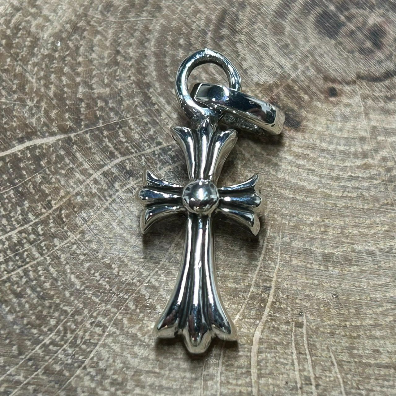 新品未使用 Silver925 シルバー925 ベビーファット クロス ペンダント