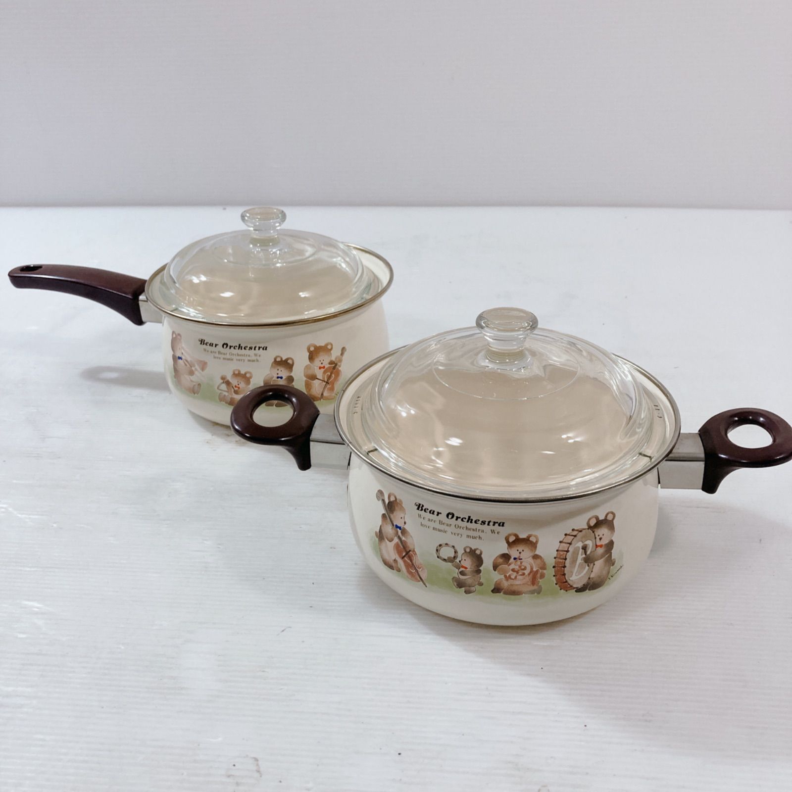 ベアー オーケストラ ホーロー鍋 片手鍋 エジリー EJIRY 鍋 セット