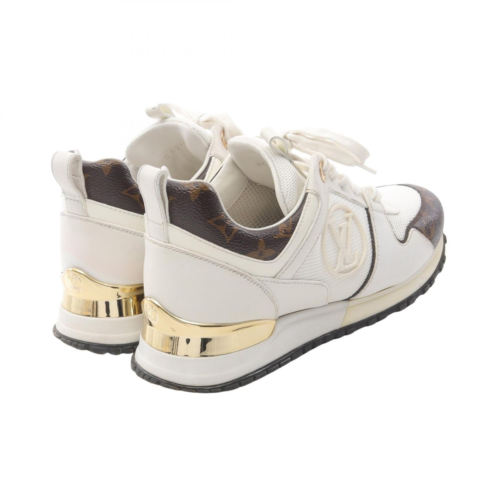 ルイ ヴィトン LOUIS VUITTON スニーカー ランアウェイライン M 0211 PVCコーティングキャンバス レディース B