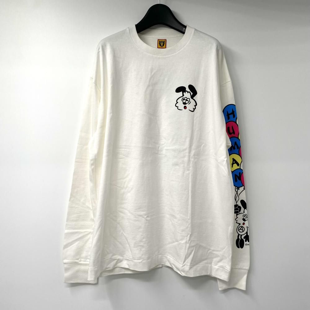 中古】HUMAN MADE × VERDY VICK Long Sleeve Tシャツ サイズXL