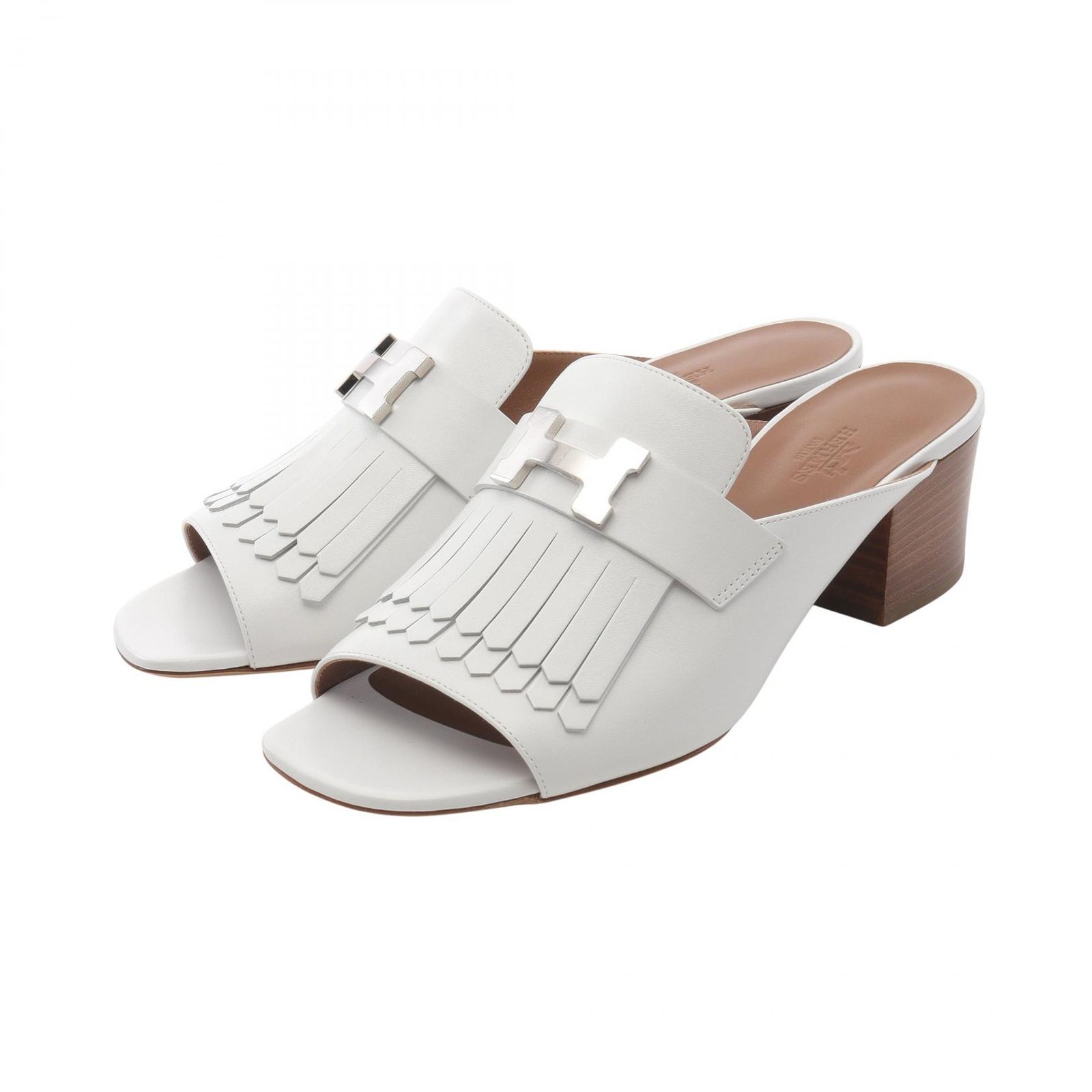 エルメス HERMES ミュール Alma アルマ レザー サンダル レディース ♥