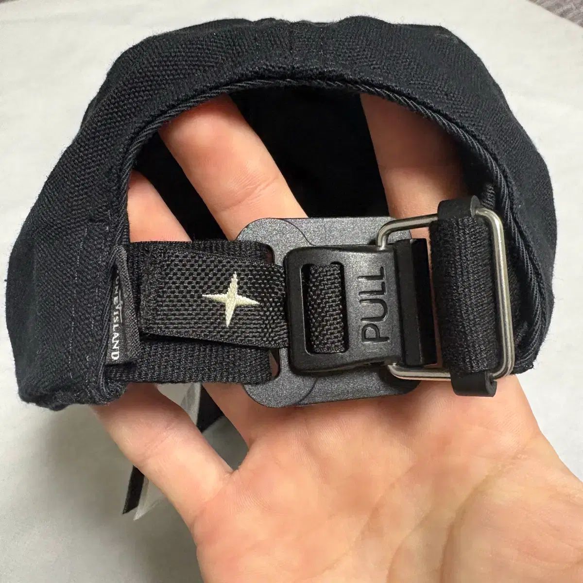 STONE ISLAND ストーンアイランド 麻 マグネット ボールキャップ