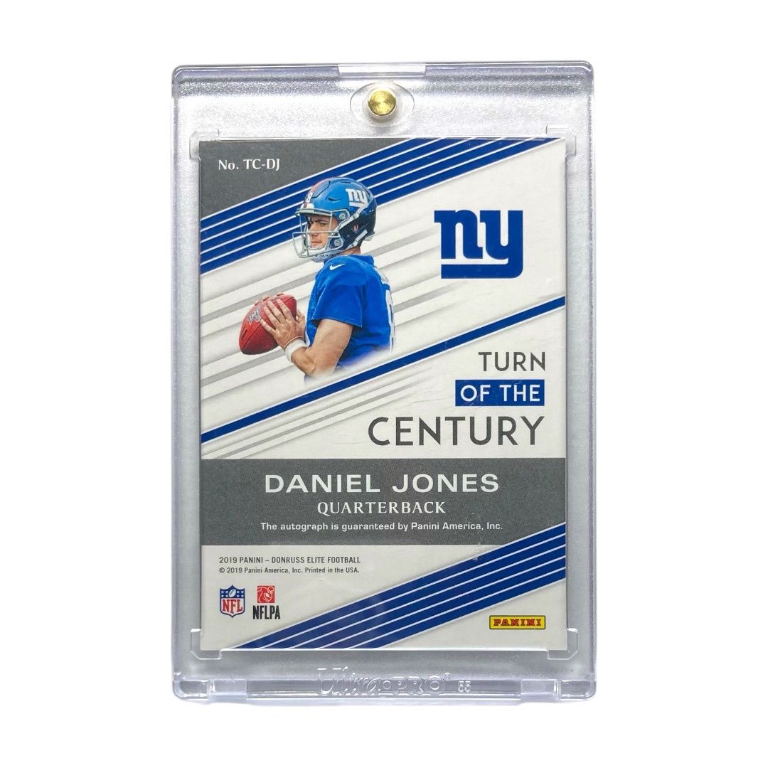 PANINI NFLカード DONRUSS ELITE DANIEL JONES GIANTS 49 TC-DJ IT 2