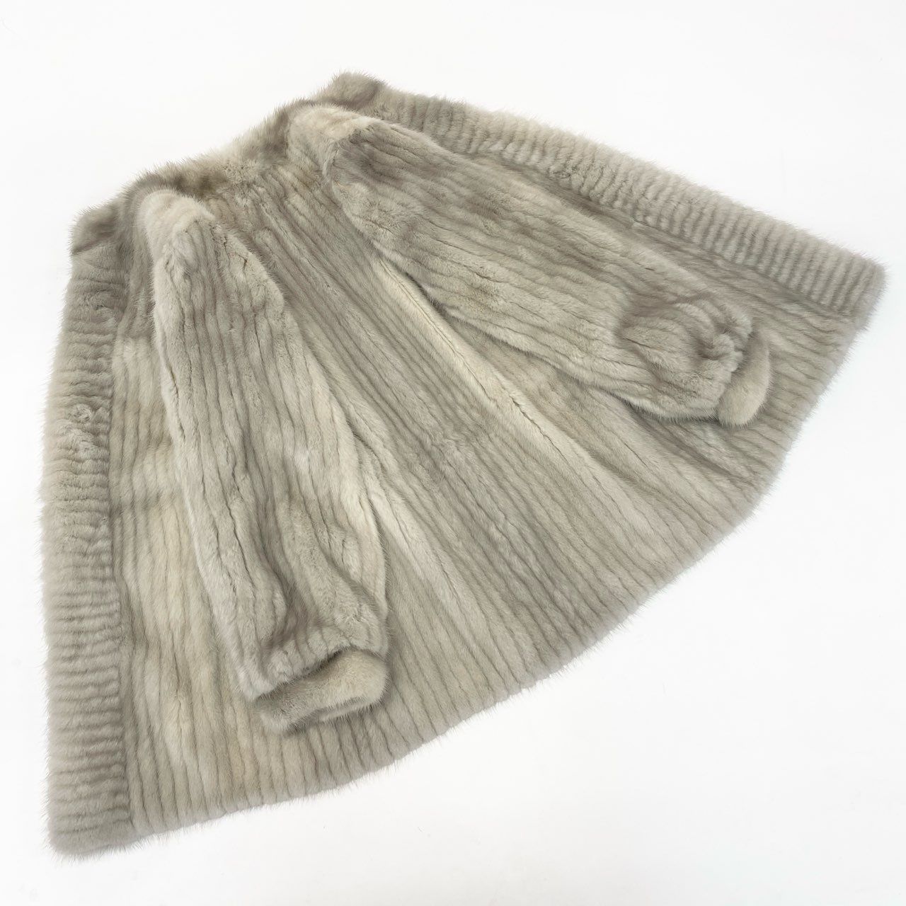 36k28 Canada Mink 最高級毛皮 サファイヤミンク ミンクコート ハーフ