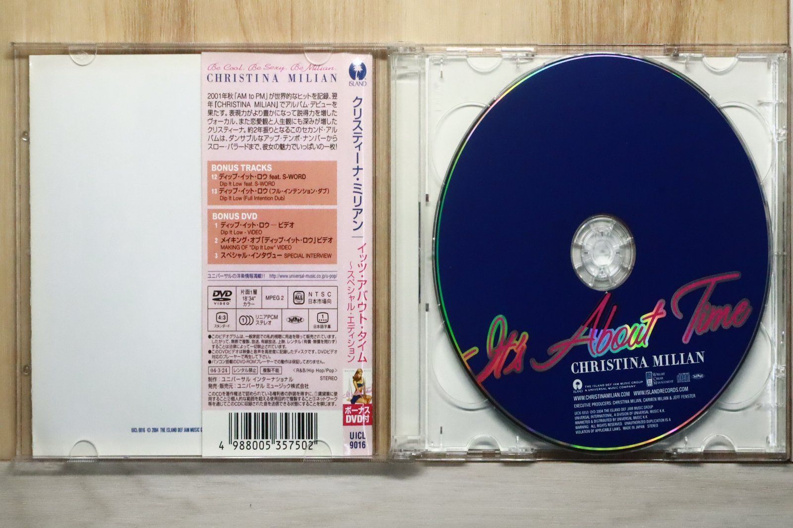 国内盤CD☆クリスティーナ・ミリアン/Christina Milian□ イッツ