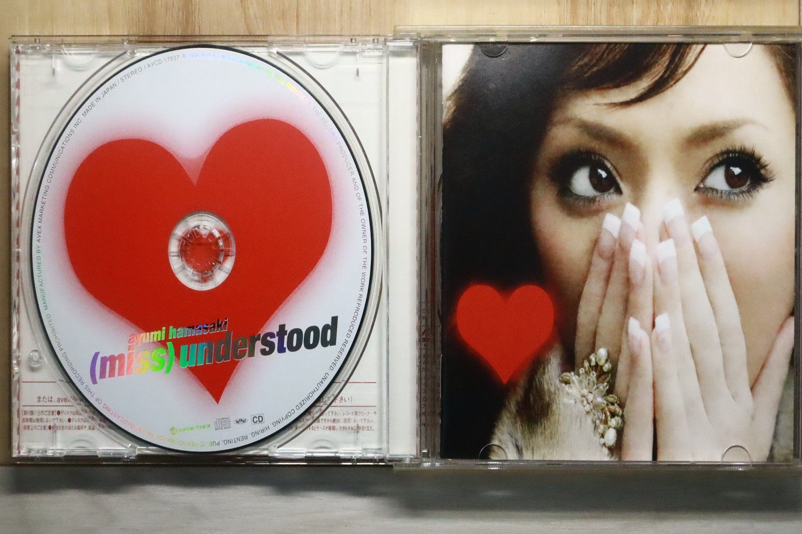 国内盤CD☆浜崎あゆみ/Ayumi Hamasaki □ (miss)understood (DVD付