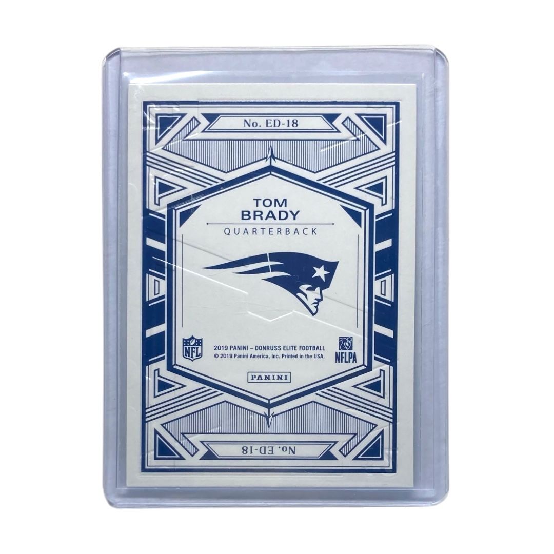 PANINI NFLカード DONRUSS ELITE TOM BRADY ED-18 IT 2